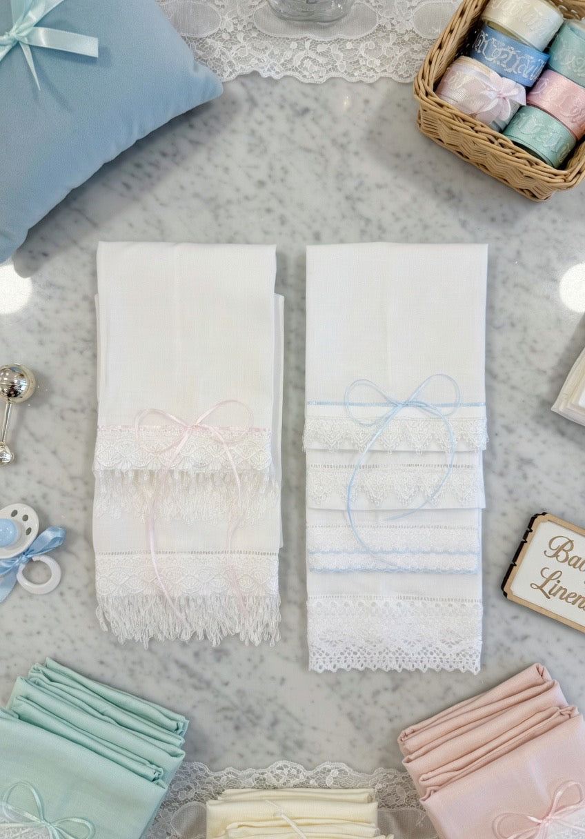 Personalized Embroidered Christening Towel Custom Baptism towel Baptismal towel godson religious Gift with Baby's Name & Date