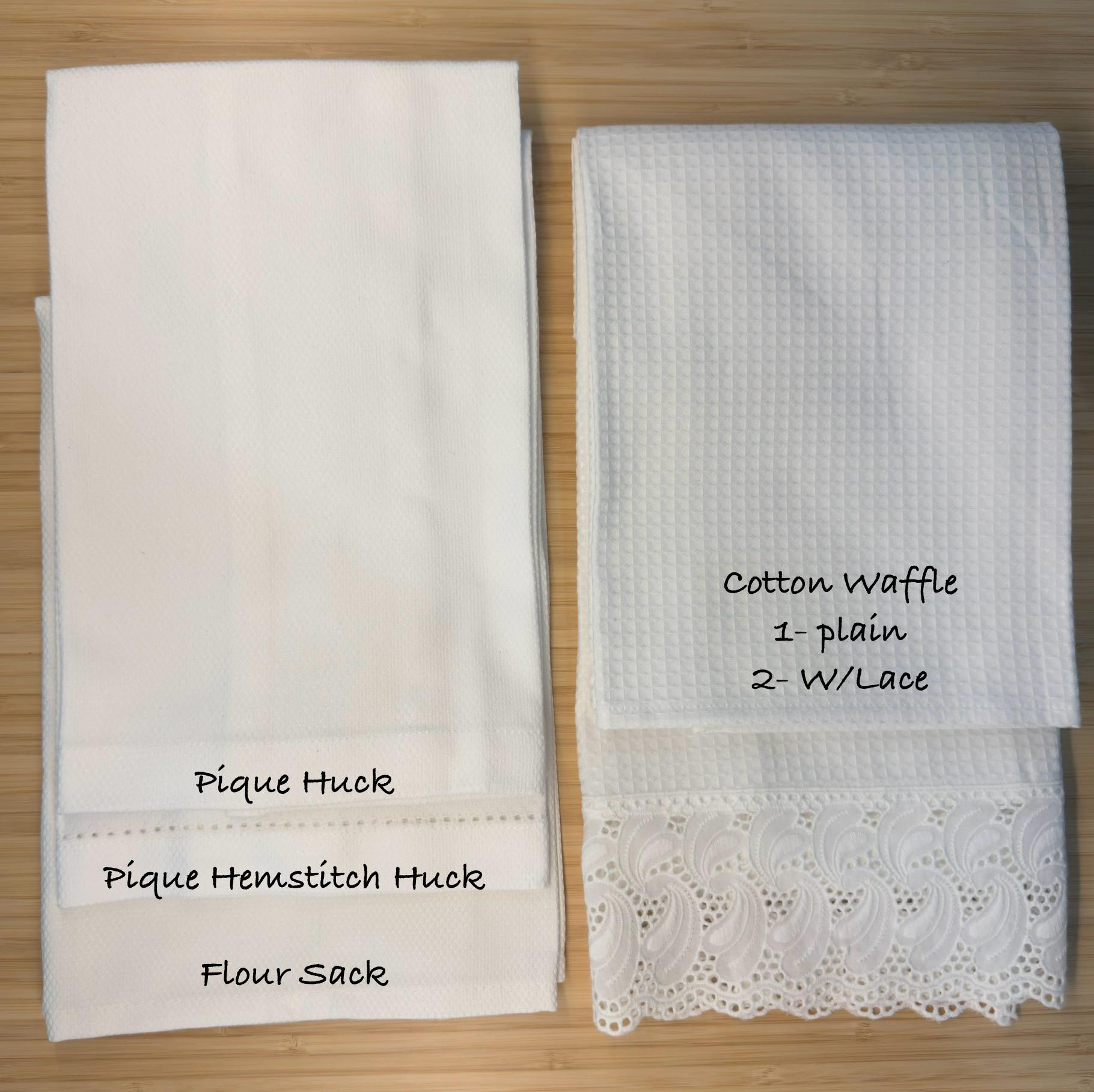 Embroidered Cotton Branch stem Linen hand Towel Fingertip towel Guest tea towel Serviettes de toilette brodée Bain lin