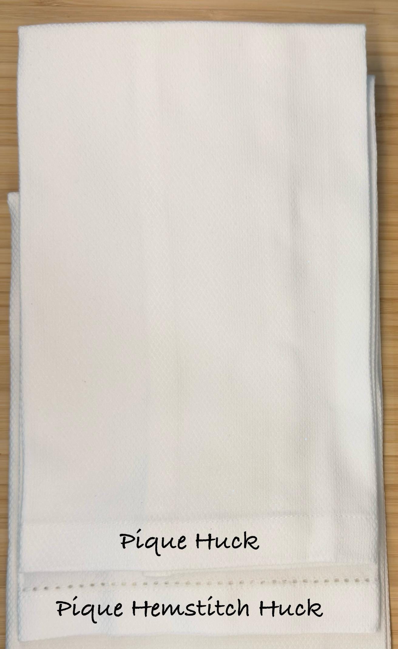 Embroidered linen Towel Personalized tea Towel Monogramed Personalized Tea Towel Serviettes de Toilette brodée personnalisées monogramme