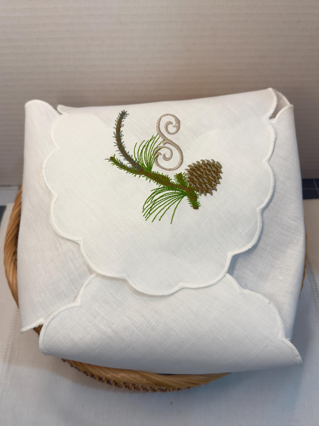 Bread Basket liner Christmas Bread cover Napkin Bun Warmer Breadbasket Bread warmer liner Paneras en Lino Garde pain en lin bread rollscover