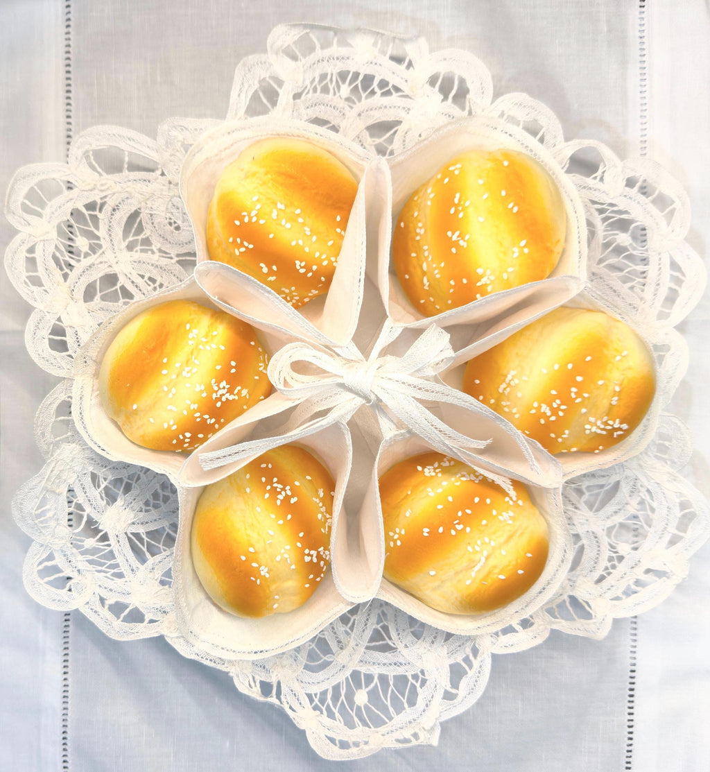 Bread BasketCover linen Bread Napkin Bun Warmer Breadbasket Bread warmer liner Paneras en Lino Gardepain en lin Serviette à pain roll covers