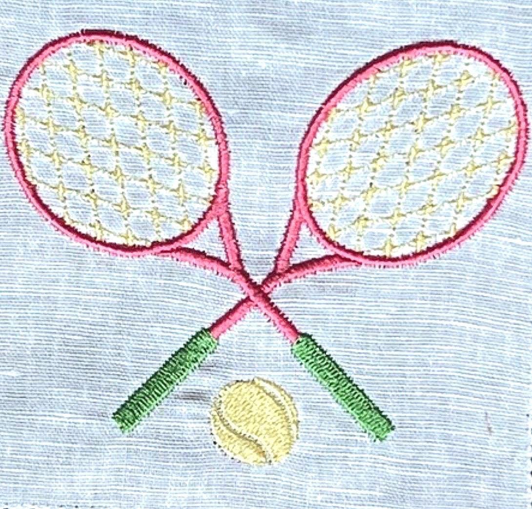 Linen hemstitched Cocktail Napkins Monogram Sports Themed Embroidered Cocktail Napkin Cocktail brodées Serviette en lin Aperitivo coasters