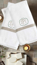 Embroidered Personalized Terry Weave Hand Towel/Personalized Hand Towel/Bathroom Towel/ Bathroom Decor/Servierttes de toilette/Brodée/Bain