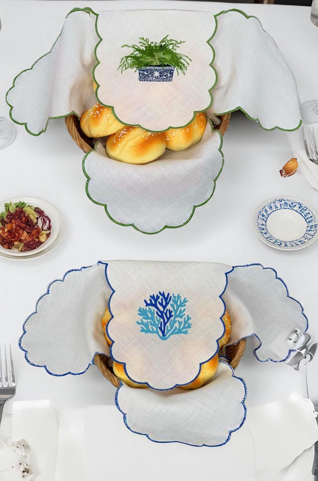 Bread Basket liner Bread cover Napkin Bun Warmer Breadbasket Bread warmer liner Paneras en Lino Garde pain en lin bread rolls cover
