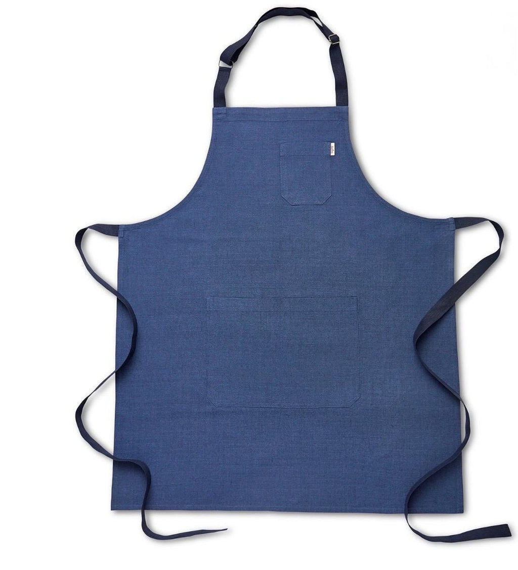 Apron personalized Kitchen linen Bib Teacher Waiter Butler Apron unisex custom embroidered service  bib