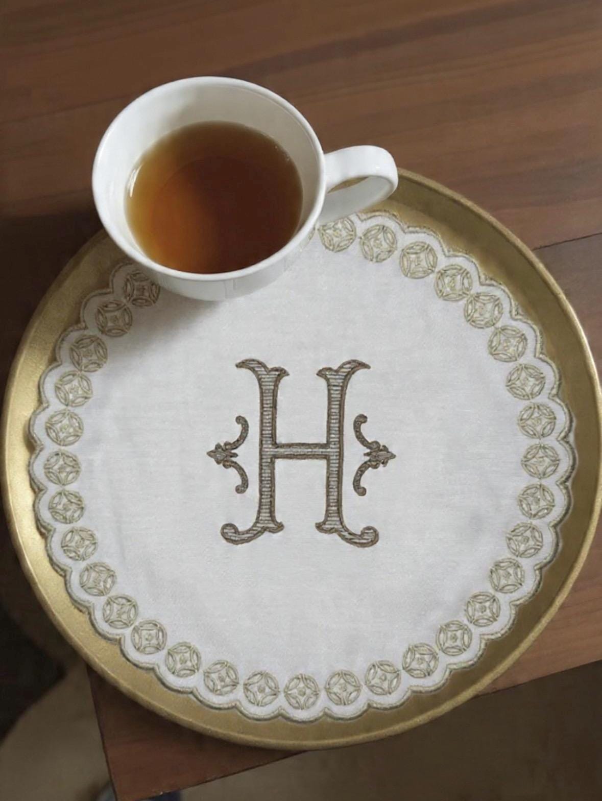 Tray Doily napkin cloth mat drip mat