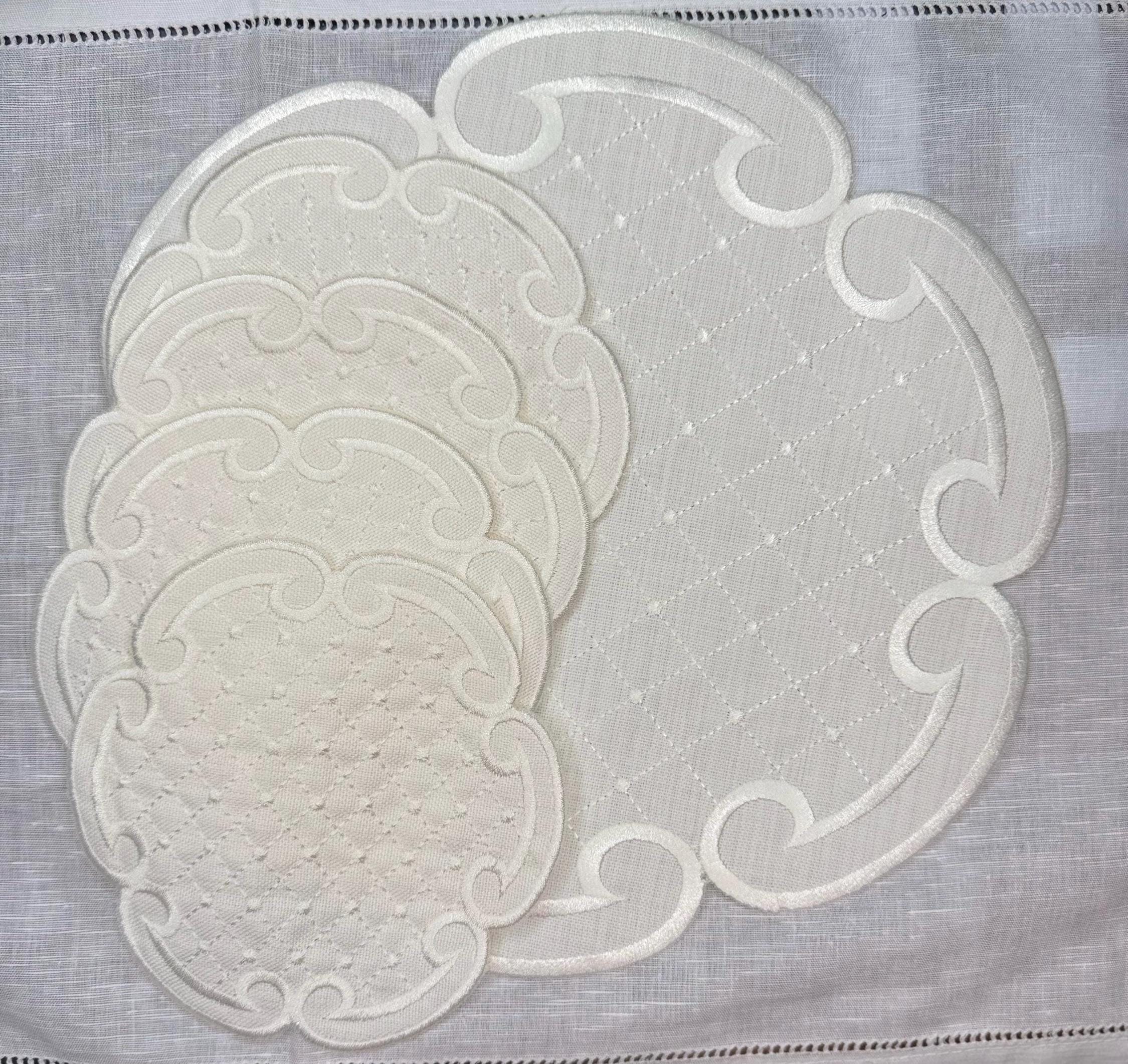 Tray Doily napkin cloth mat drip mat
