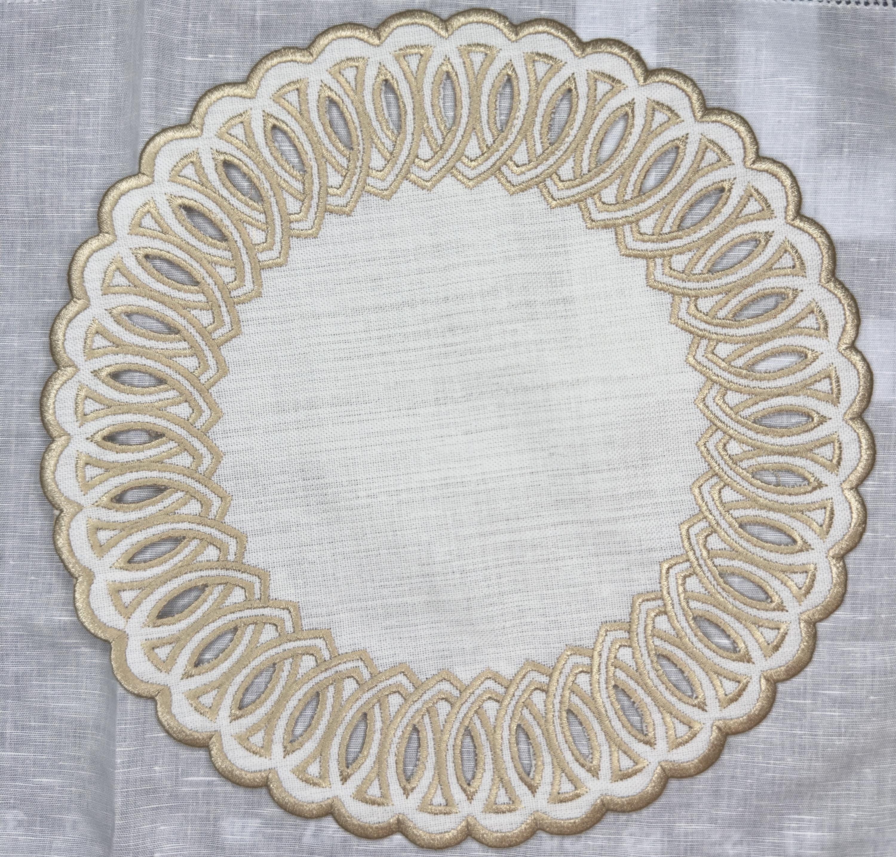 Tray Doily napkin cloth mat drip mat