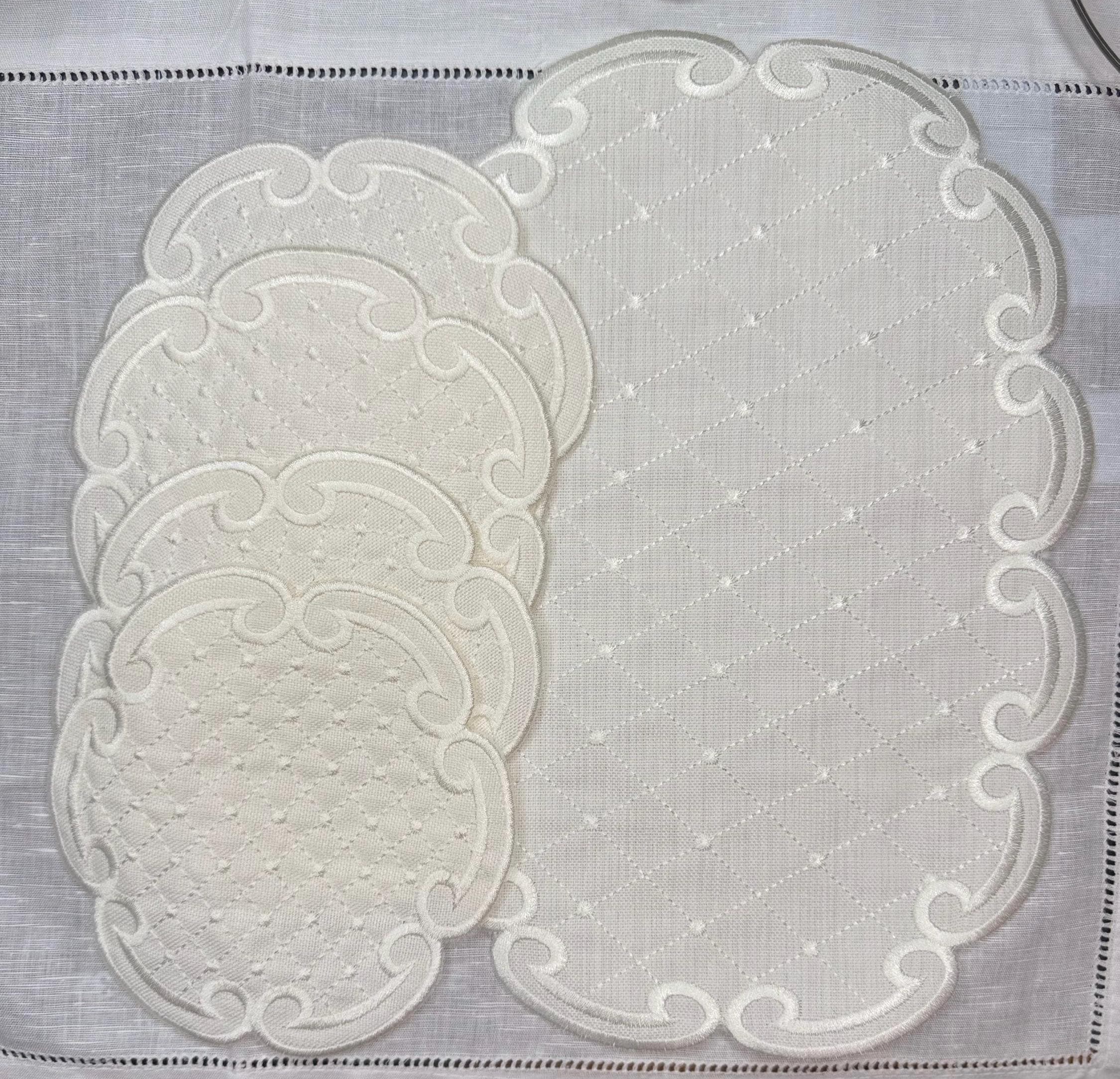Tray Doily napkin cloth mat drip mat