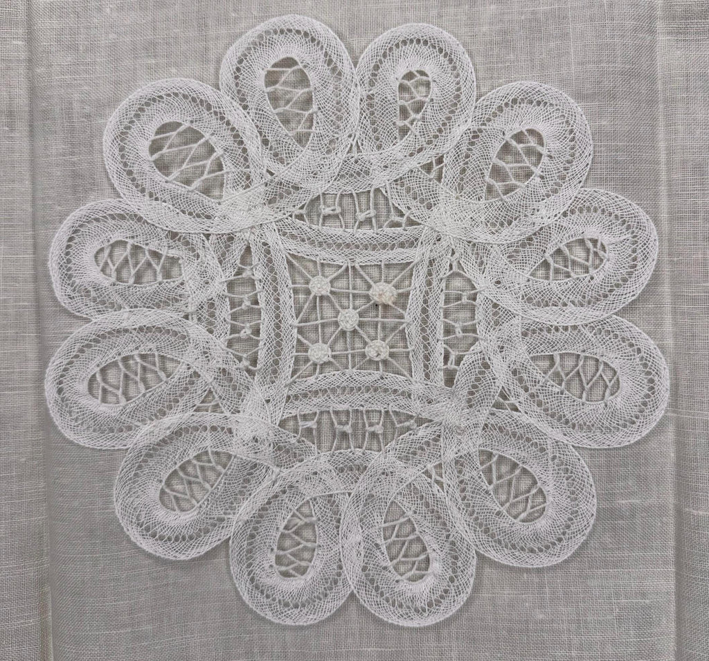 Brussels Lace Coasters Elegant Wine Glass doilies coasters slippers spats Cocktail brodées Serviette en lin Aperitivo