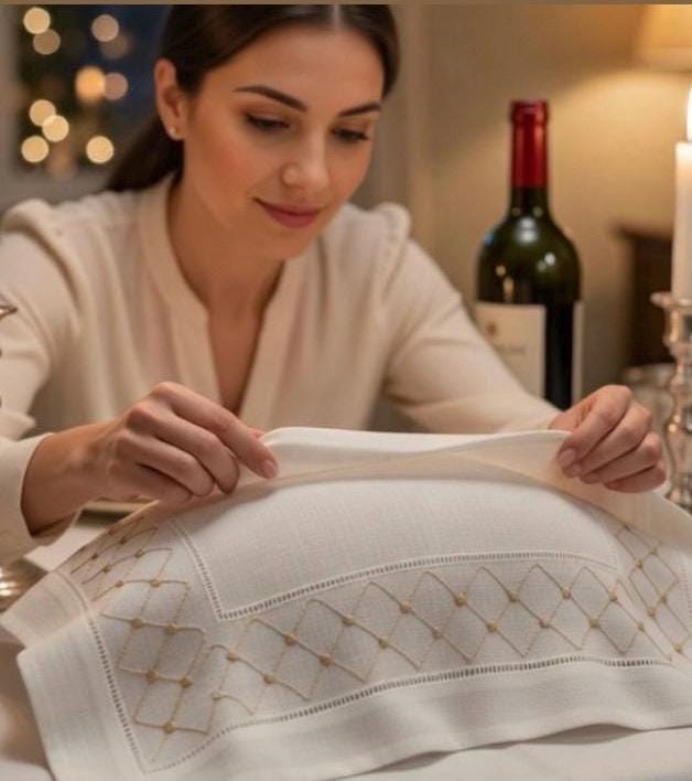 Challah Cover Shabbat Rosh Hashanah Sukkot Shavuot SHANA TOVA Jewish New Year Embroidered Placemats Holidays Jewish SederTable Passover